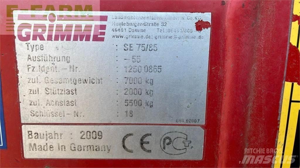 Grimme SE 85-55 Kartupeļu novākšanas kombaini