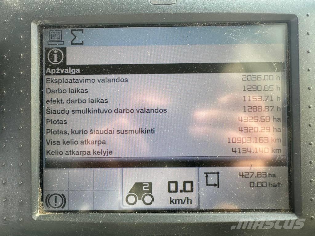 CLAAS Lexion 670 Ražas novākšanas kombaini