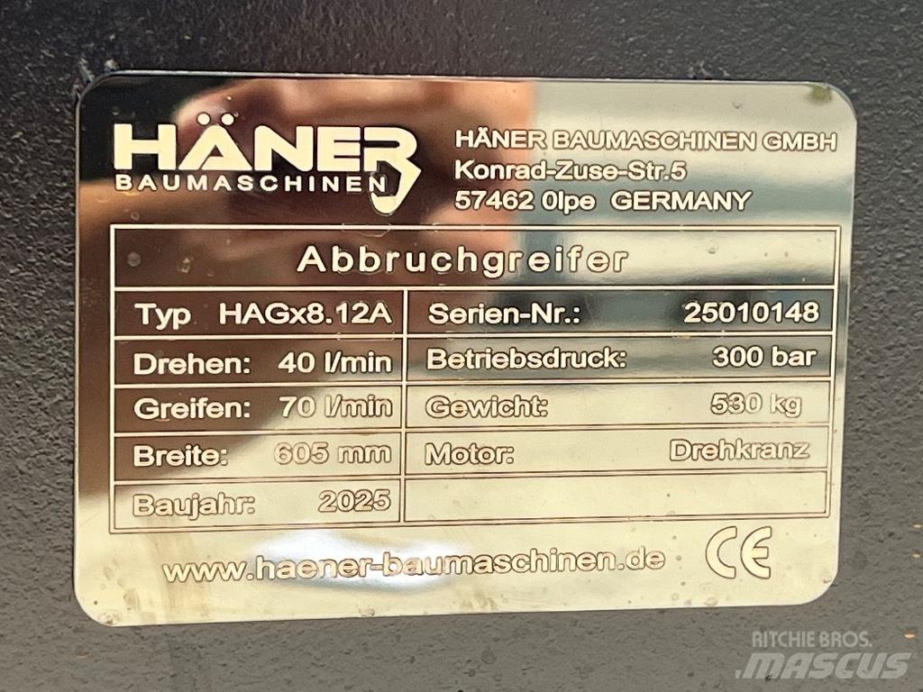  HANER HAGX8.12 Pašgrābji