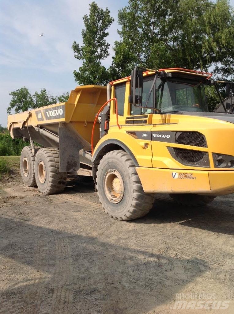 Volvo A30G Artikulētie pašizgāzēji