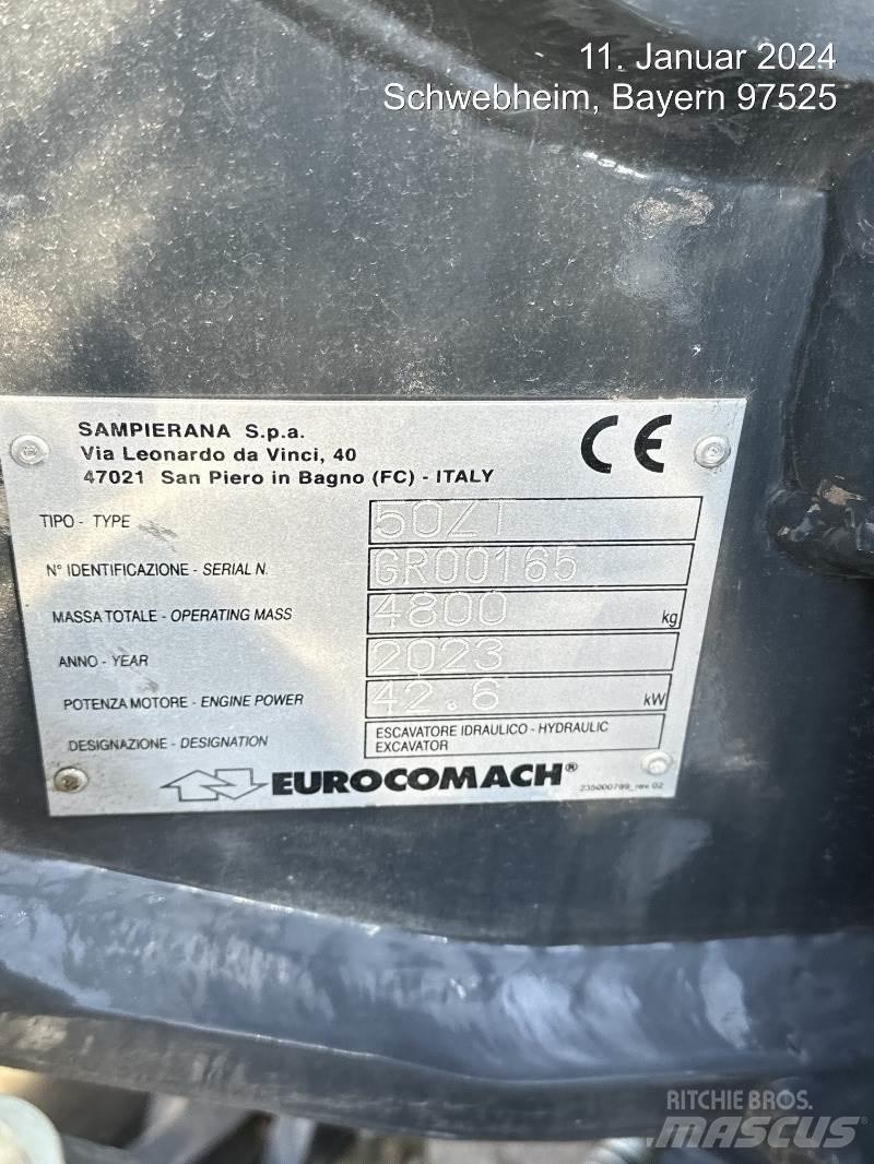 Eurocomach 50ZT Mini ekskavatori < 7 t