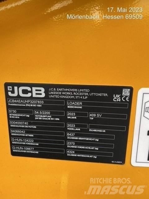 JCB 409 Iekrāvēji uz riteņiem