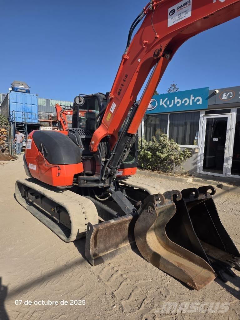 Kubota KX 080-4a2 Vidēja lieluma ekskavatori 7 t - 12 t