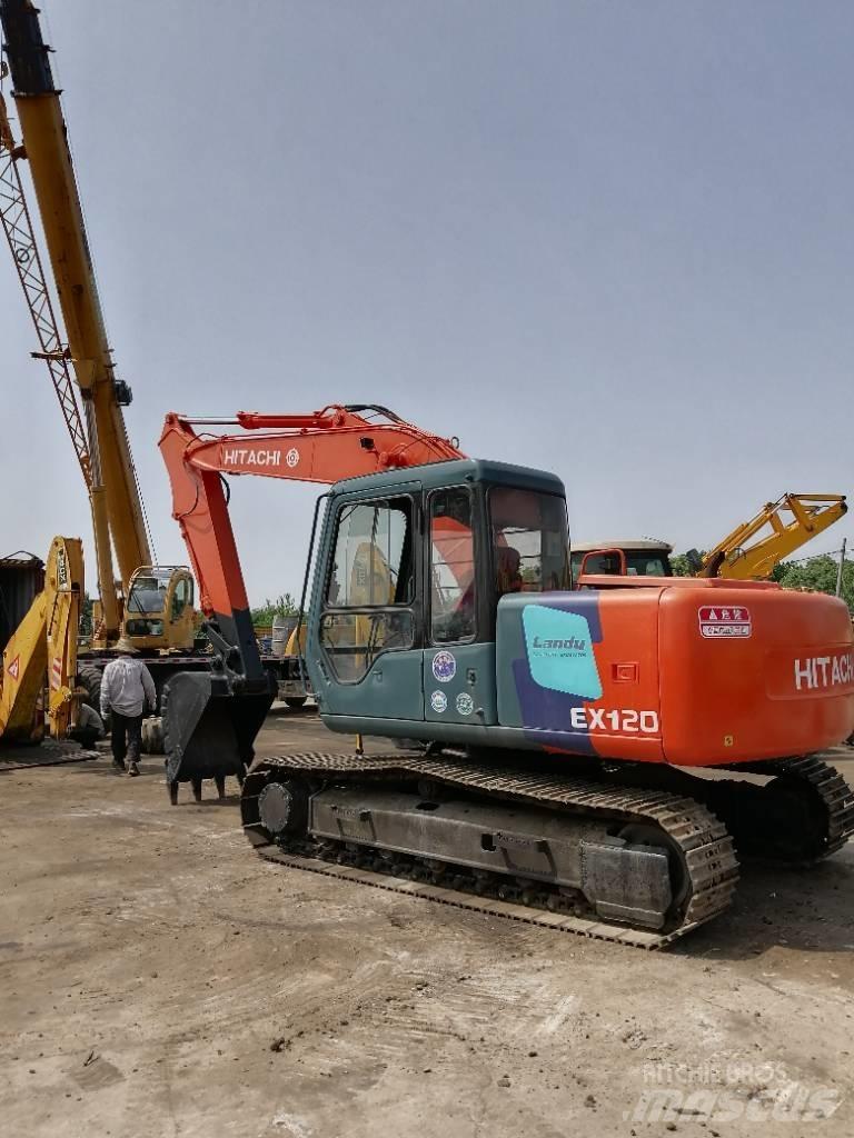 Hitachi EX 120 Kāpurķēžu ekskavatori