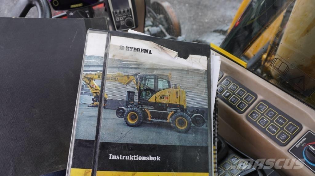 Hydrema MX 16 Rail Ekskavatori uz riteņiem