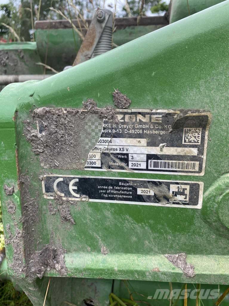 Amazone Cayros XS V Maiņvērsējarkli