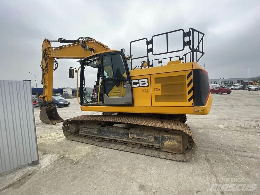 JCB JS220X LC Kāpurķēžu ekskavatori