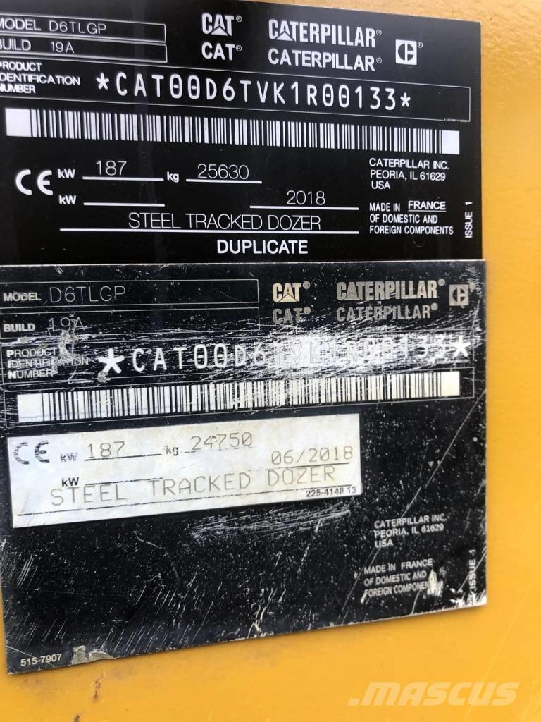 CAT D 6 T LGP Kāpurķēžu buldozeri