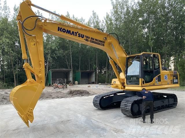 Komatsu PC200-8 Kāpurķēžu ekskavatori
