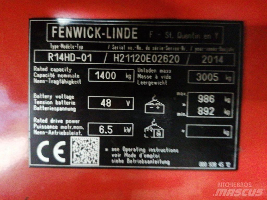 Linde R14HD-01 Lielaugstuma pārvadātājs