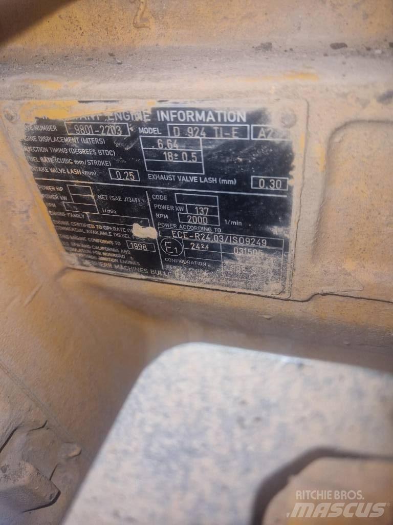Liebherr D924Tie A2 Dzinēji