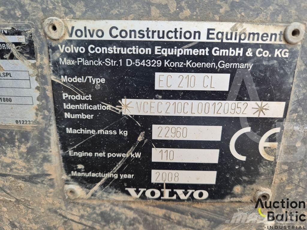Volvo EC 210 C L Kāpurķēžu ekskavatori