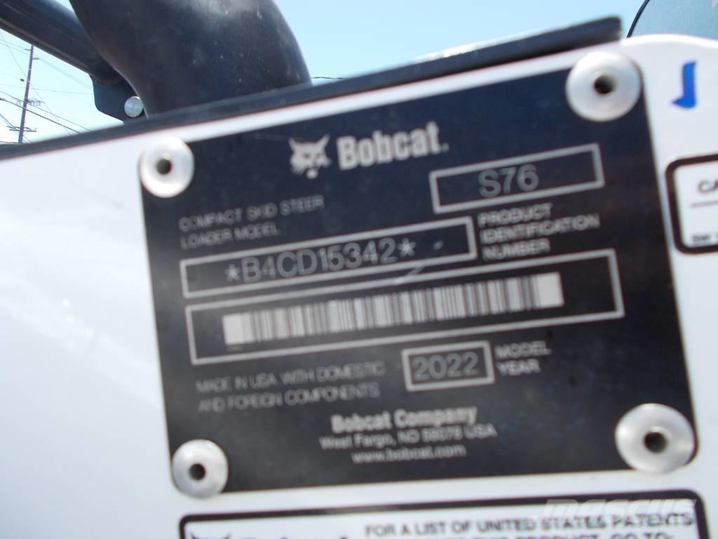 Bobcat S76 Lietoti riteņu kompaktiekrāvēji
