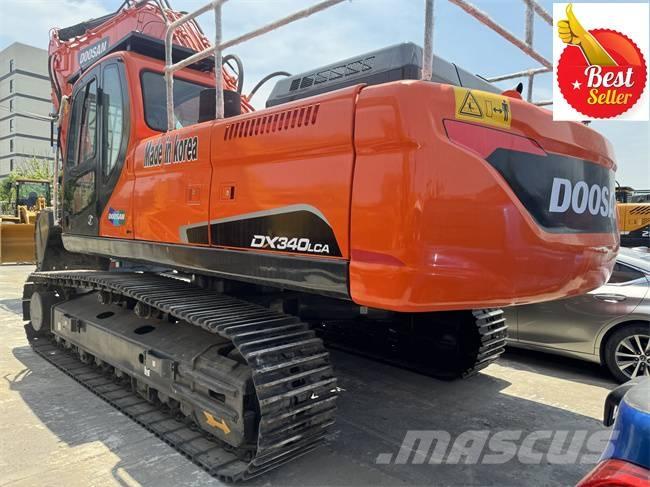Doosan DX 340 LCA Kāpurķēžu ekskavatori