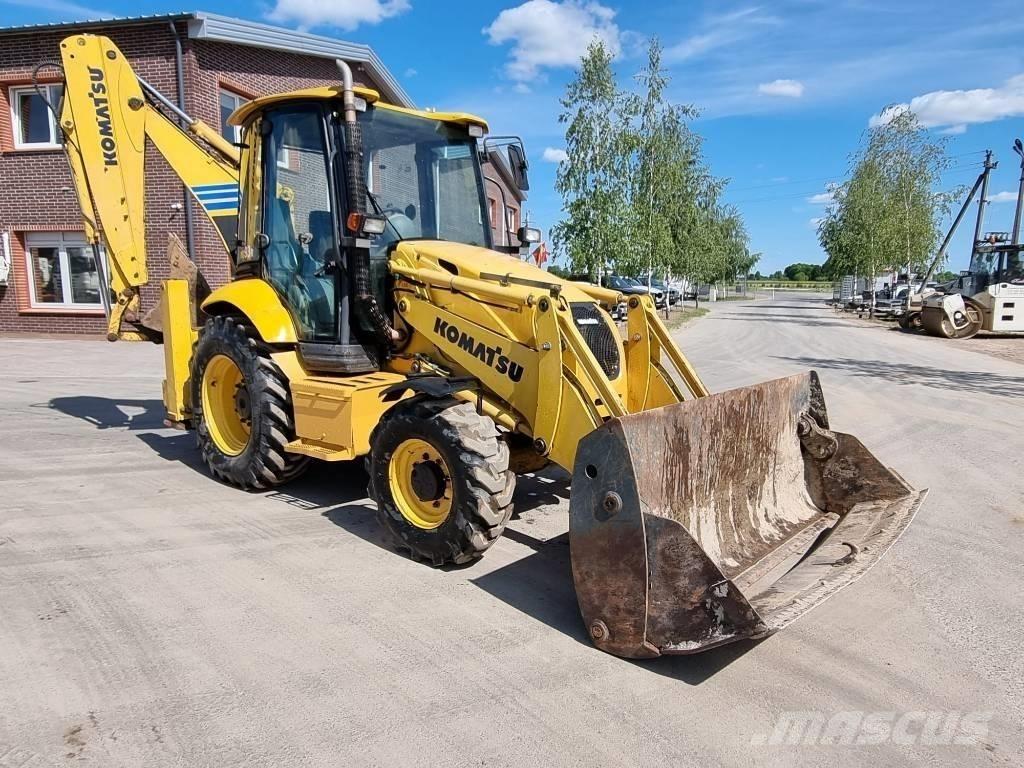 Komatsu WB 93 S-5EO Ekskavatori-iekrāvēji