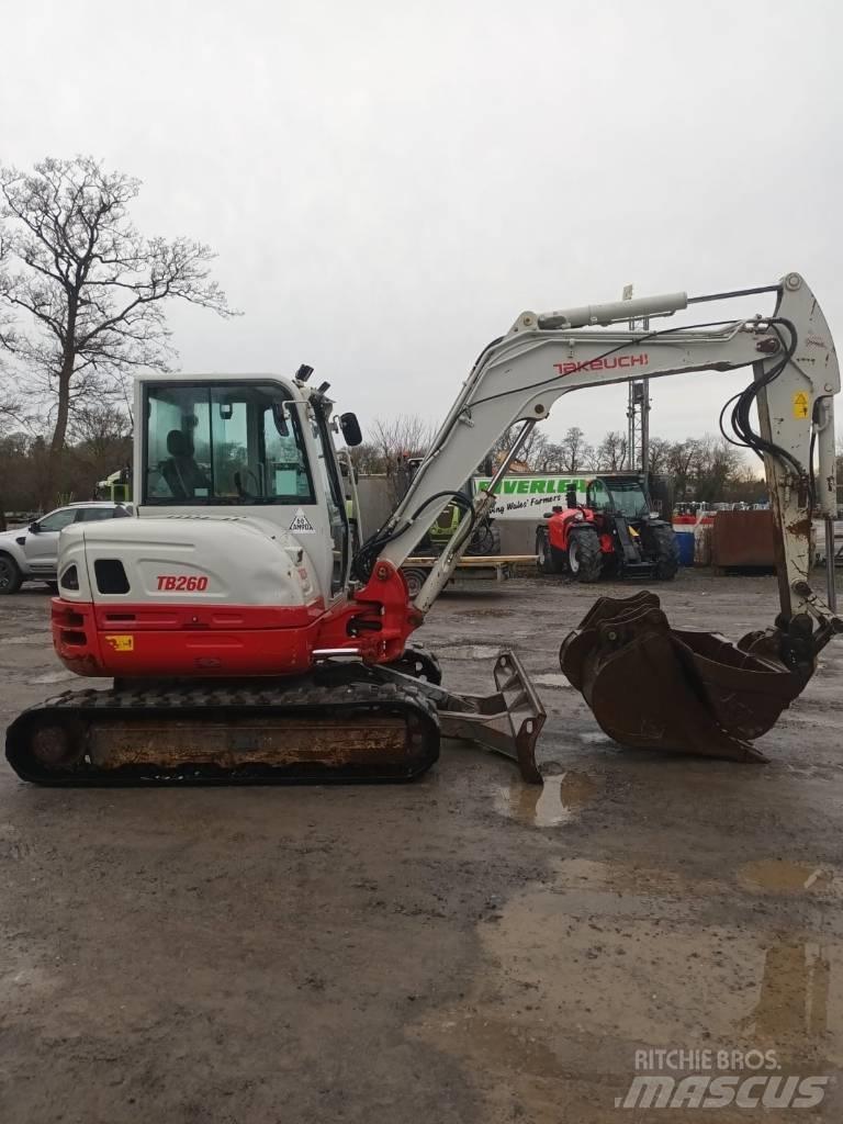 Takeuchi TB 260 Mini ekskavatori < 7 t