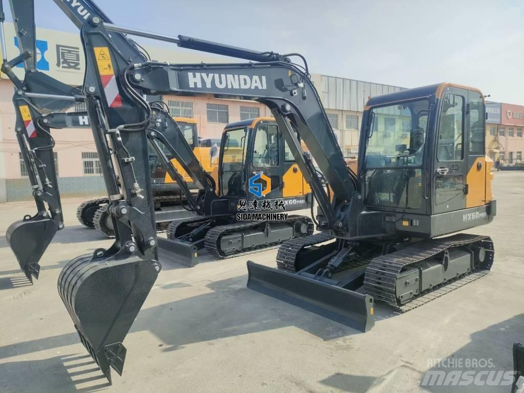 Hyundai HX60Pro Mini ekskavatori < 7 t