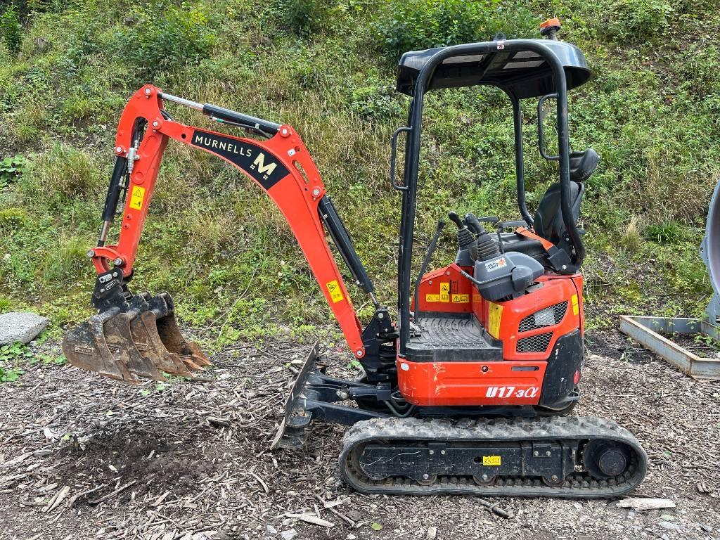 Kubota U 17-3 Mini ekskavatori < 7 t
