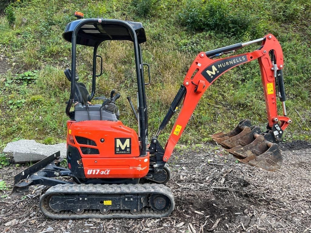 Kubota U 17-3 Mini ekskavatori < 7 t