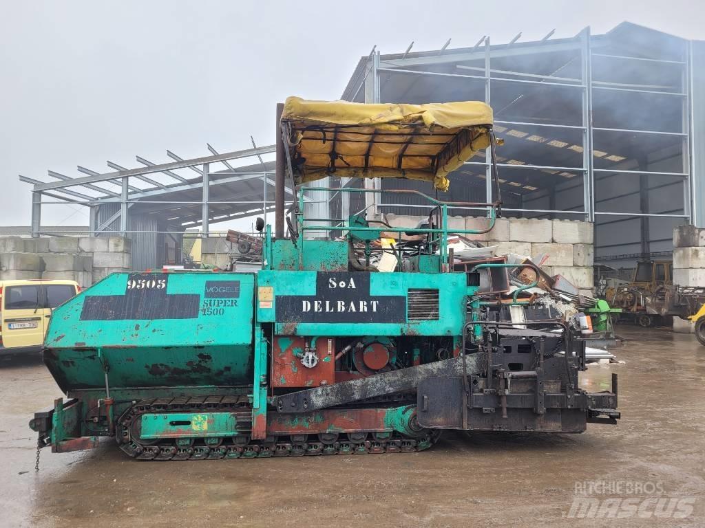 Vögele Super 1500 Asfalta klājēji