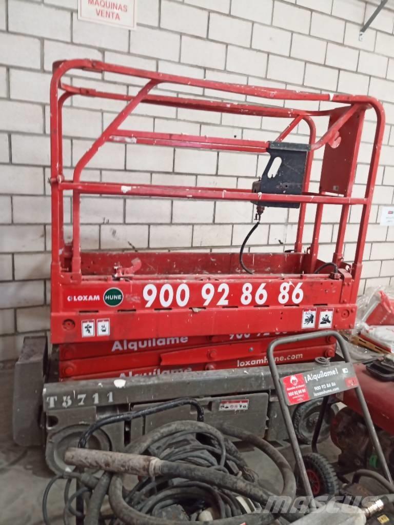 Haulotte Optimum  8 Šķerveida pacēlāji