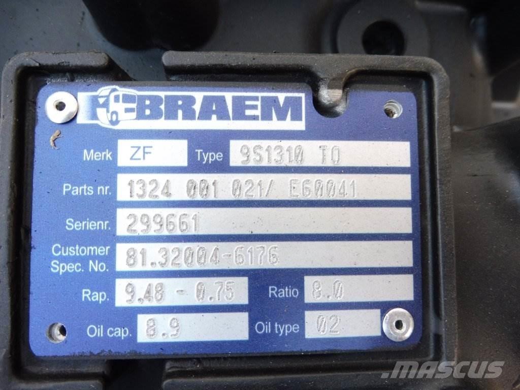 ZF 9S1310 TO Pārnesumkārbas