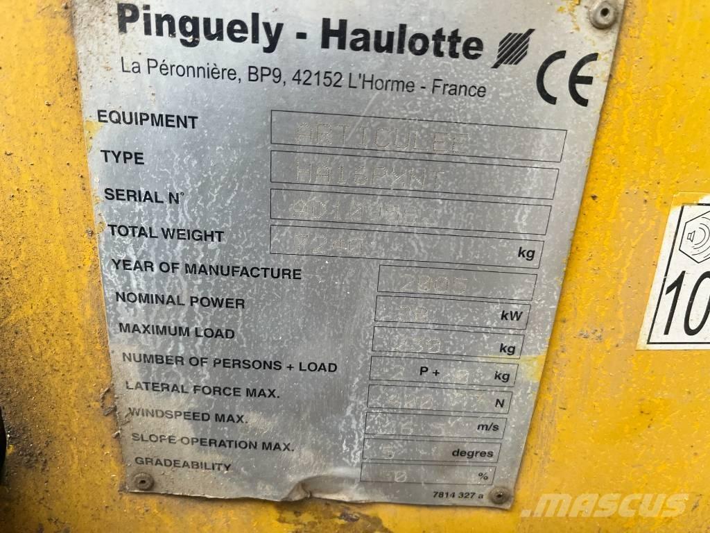 Haulotte HA 16 PX NT Strēles pacēlāji