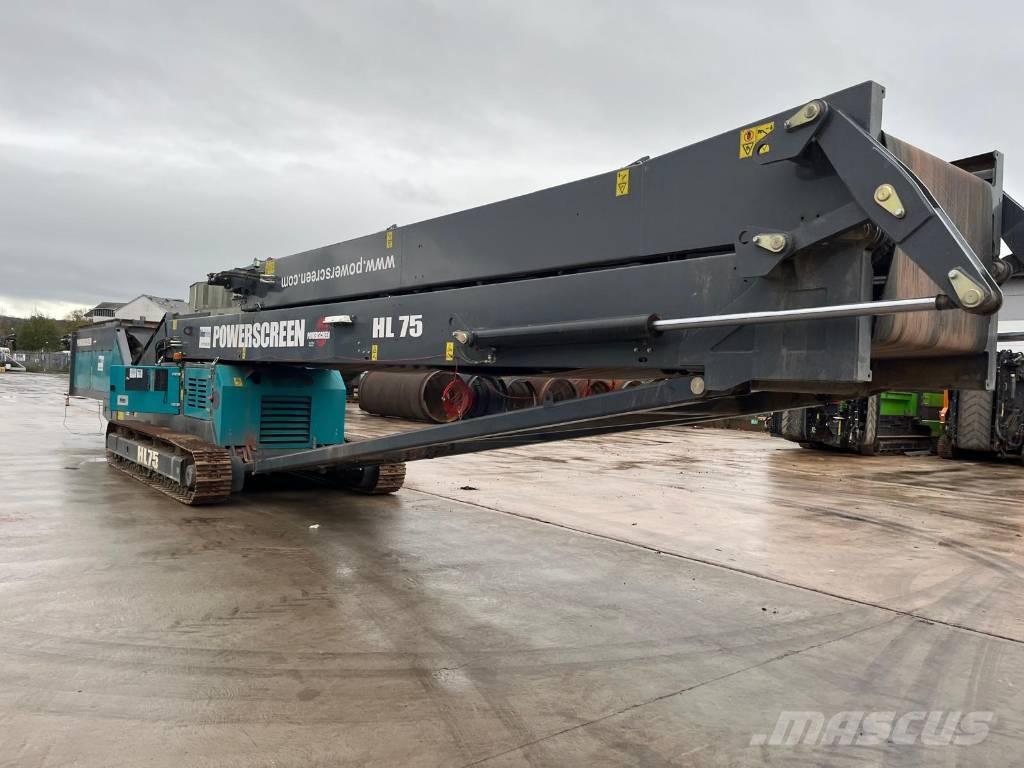 PowerScreen HL 75 Atkritumu konveijeri