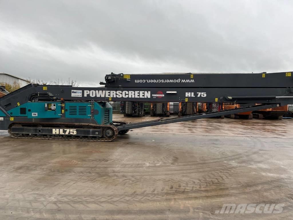 PowerScreen HL 75 Atkritumu konveijeri
