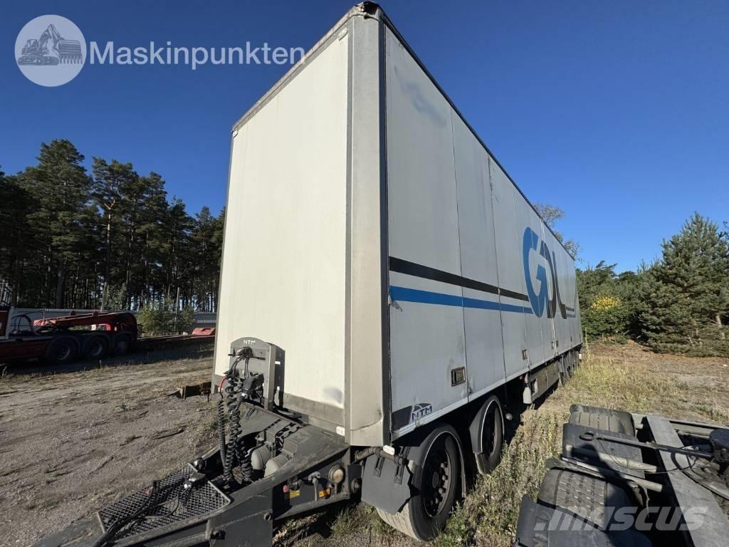NTM UPP-45L-3 Noslēgtās piekabes