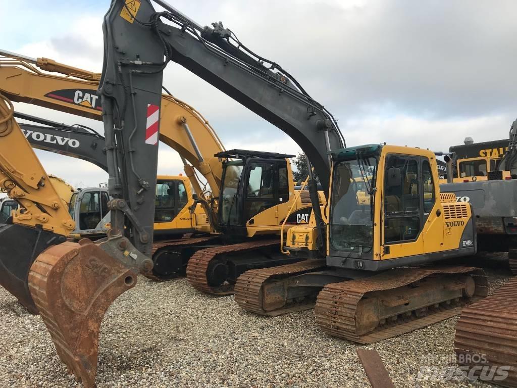 Volvo EC140B Kāpurķēžu ekskavatori