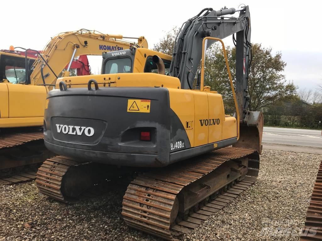 Volvo EC140B Kāpurķēžu ekskavatori