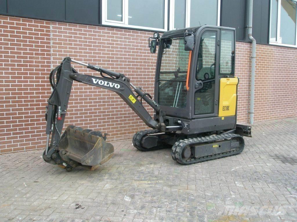 Volvo ECR18E Mini ekskavatori < 7 t