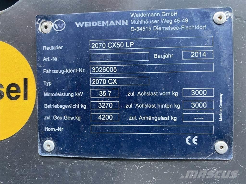 Weidemann 2070 Multifunkcionālie iekrāvēji