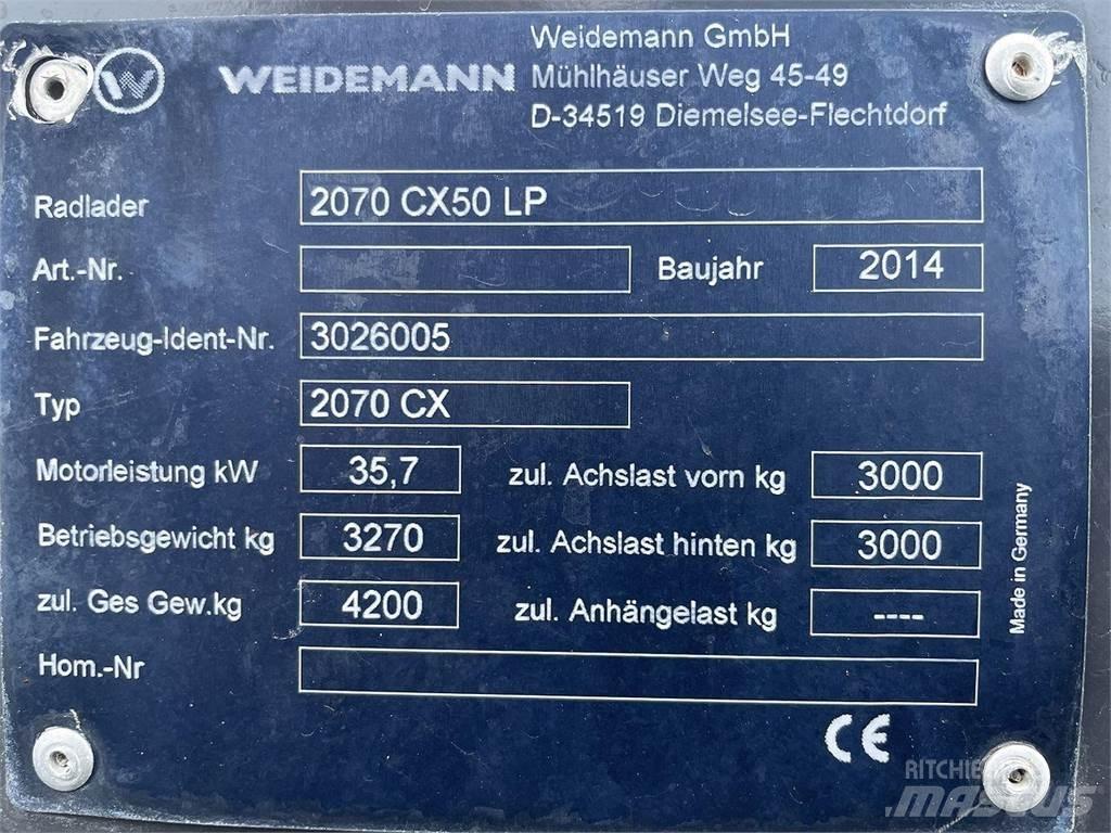 Weidemann 2070 Multifunkcionālie iekrāvēji
