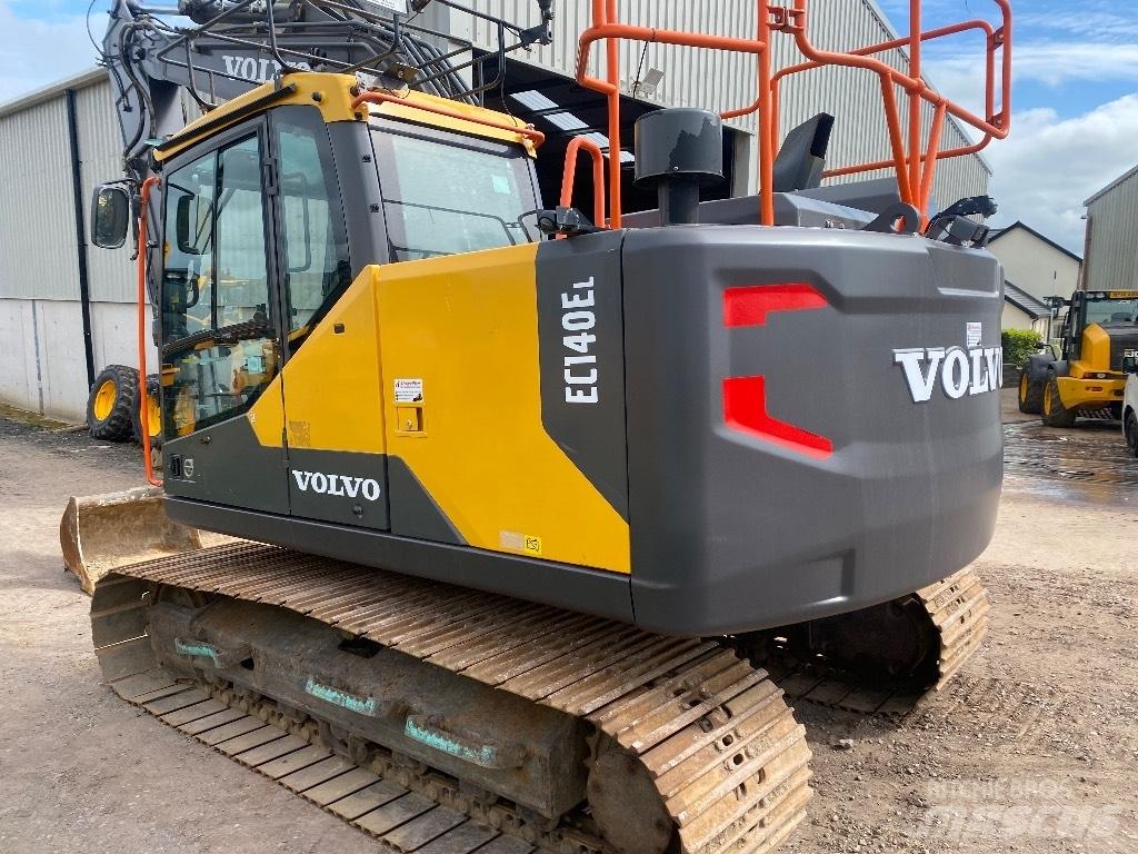 Volvo EC 140 EL Kāpurķēžu ekskavatori