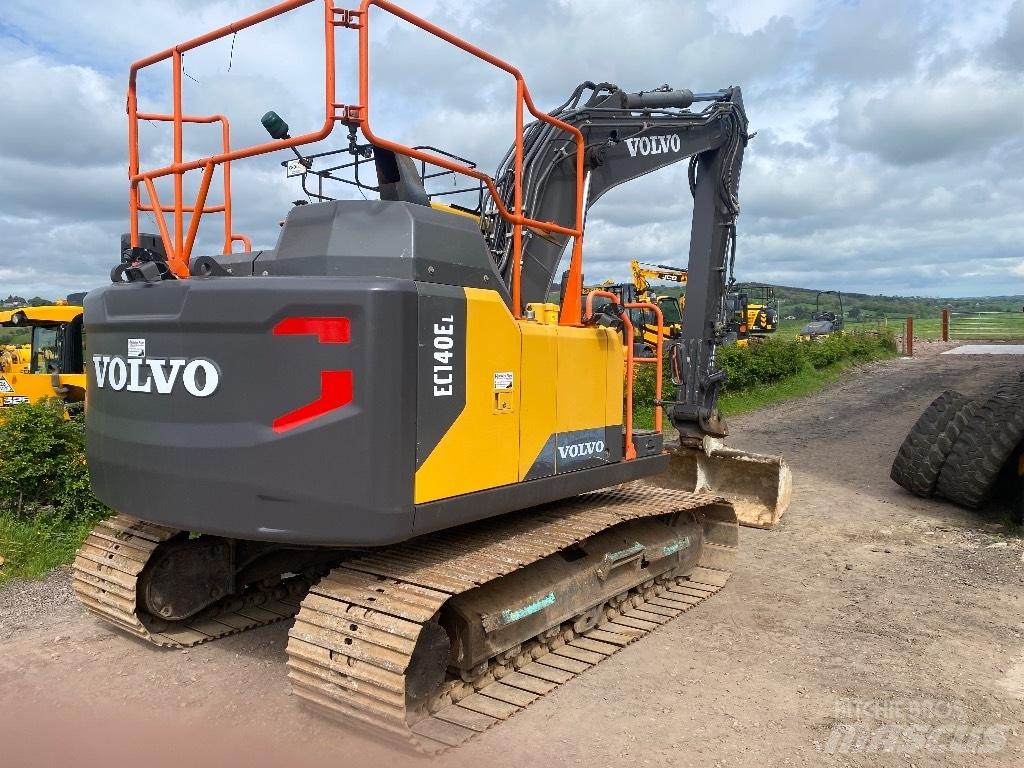 Volvo EC 140 EL Kāpurķēžu ekskavatori