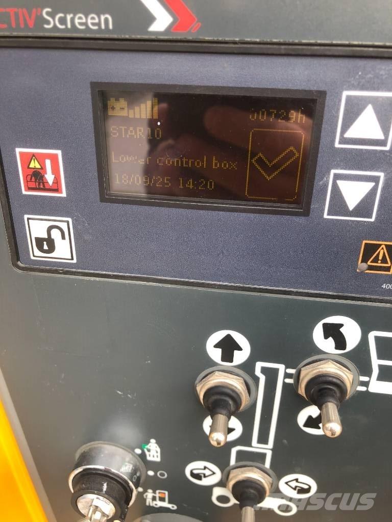 Haulotte Star 10 Vertikālie pacēlāji