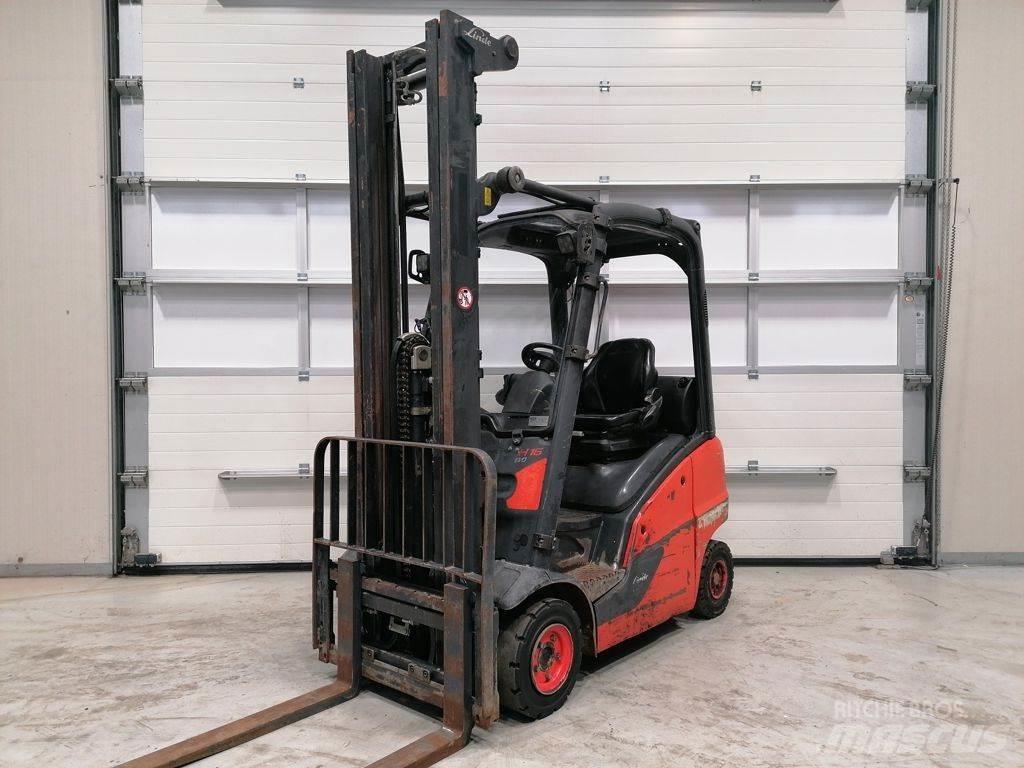 Linde H16D-01 Tehnika ar dīzeļa dzinēju