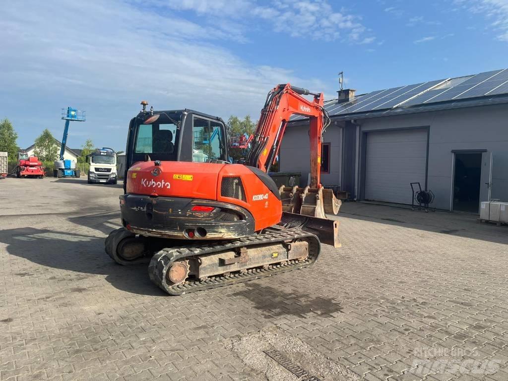 Kubota KX 080-4 Vidēja lieluma ekskavatori 7 t - 12 t