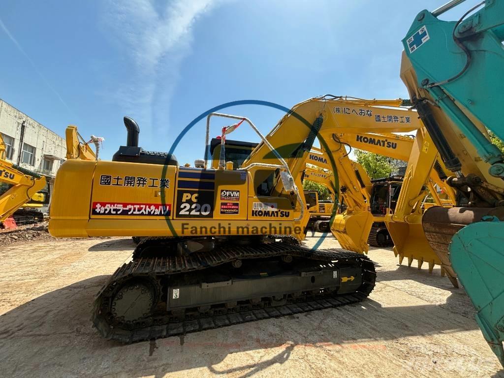 Komatsu PC 220 Kāpurķēžu ekskavatori