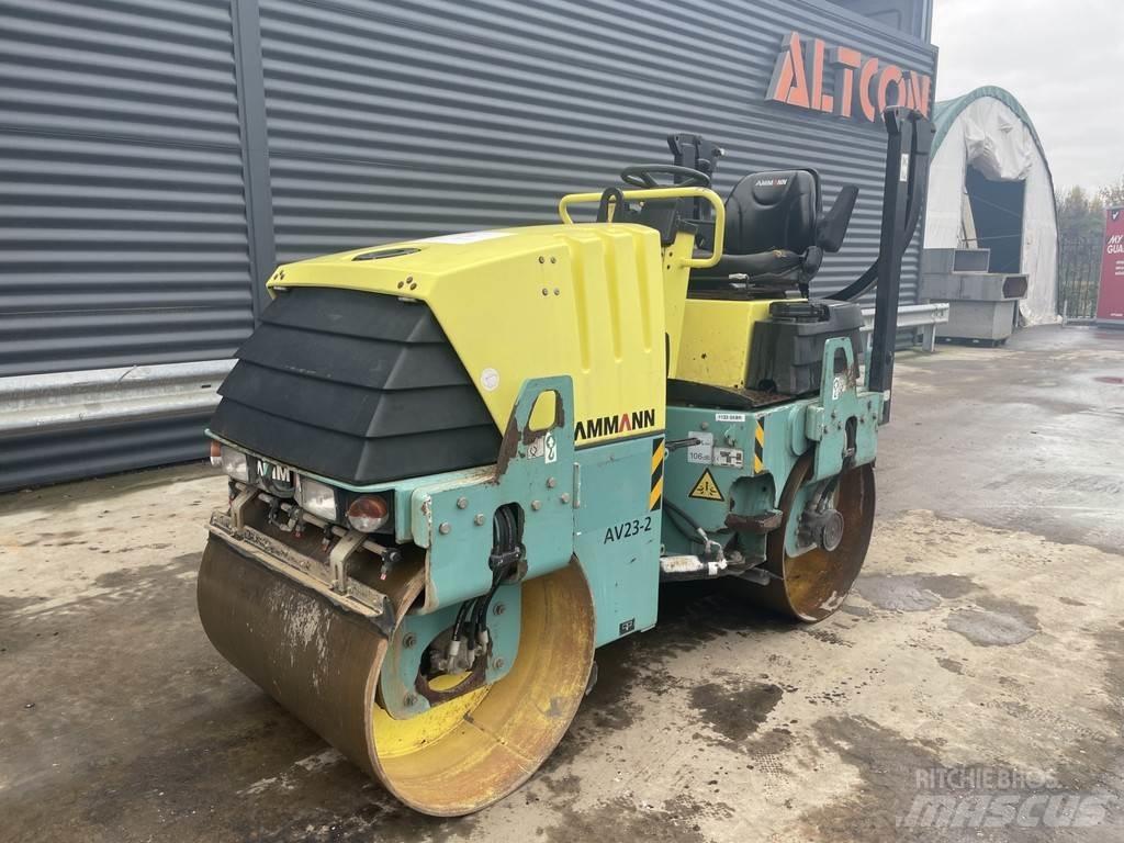 Ammann AV 23-2 Divvalču grunts veltņi