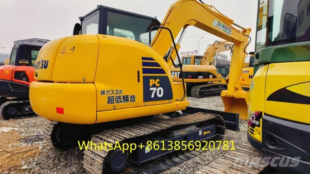 Komatsu PC 70-8 Kāpurķēžu ekskavatori