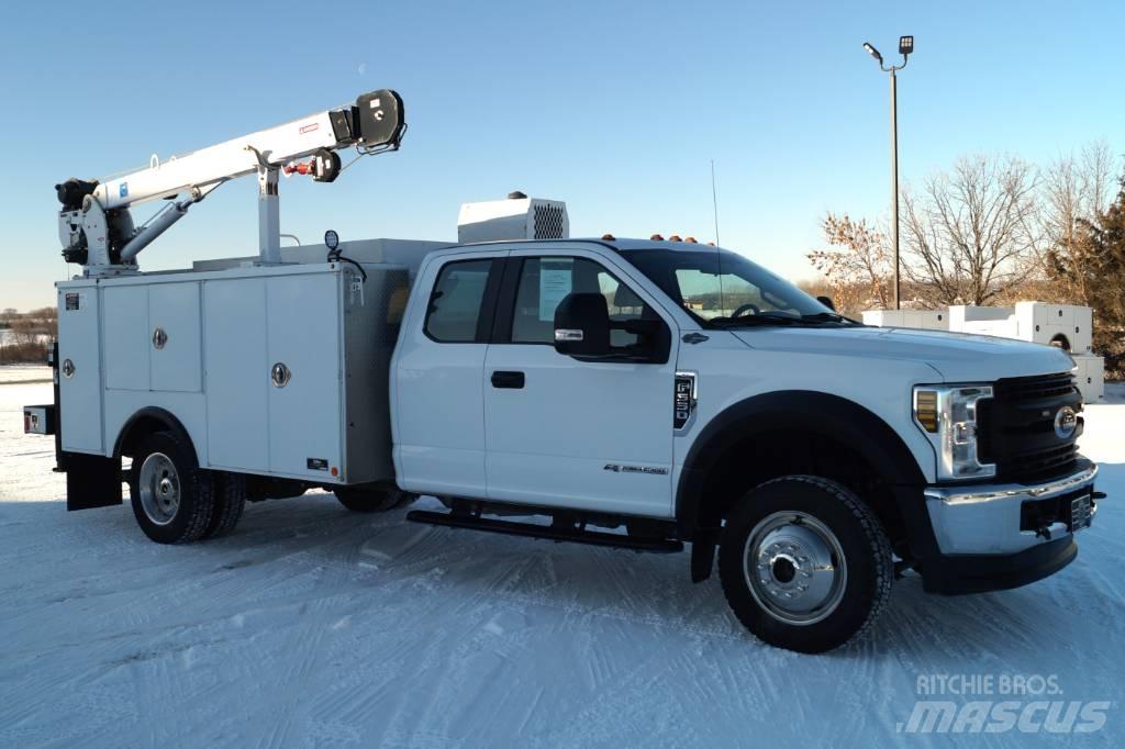 Ford F 550 XL SD Kāpurķēžu ceļamkrāni