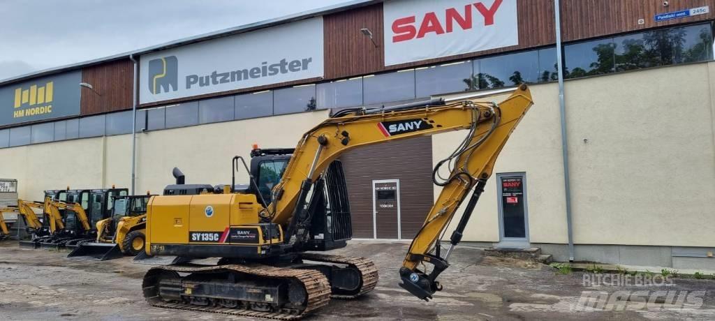 Sany SY 135 C Kāpurķēžu ekskavatori
