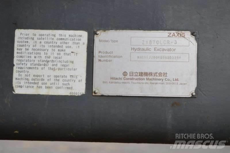 Hitachi ZX870 Mini ekskavatori < 7 t
