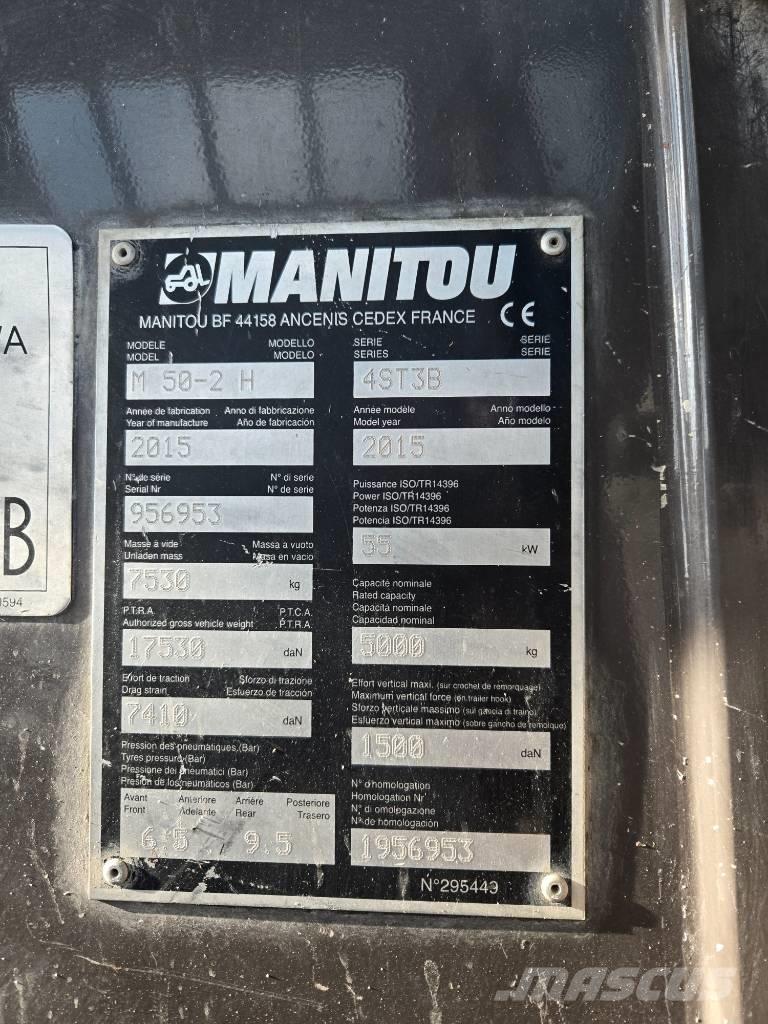 Manitou M 50-2H Tehnika ar dīzeļa dzinēju
