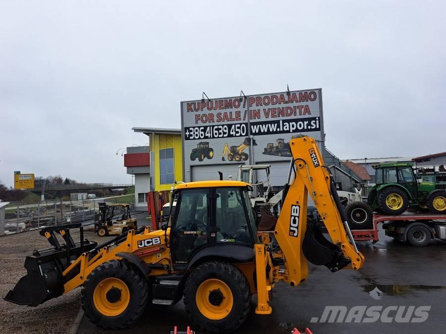 JCB 4 CX SITEMASTER Ekskavatori-iekrāvēji