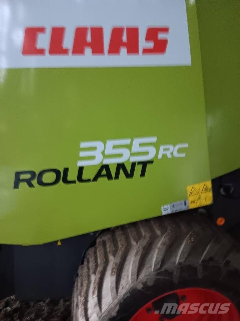 CLAAS Rollant 355 RC Rituļu preses