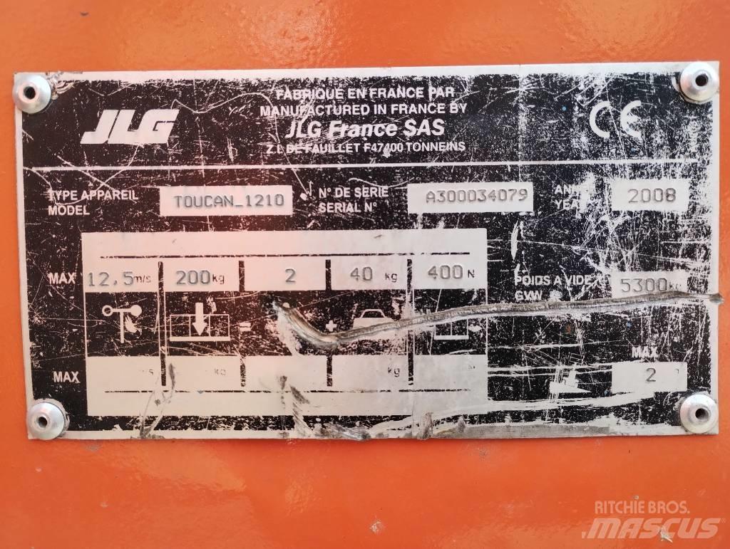 JLG Toucan 1210 Vertikālie pacēlāji